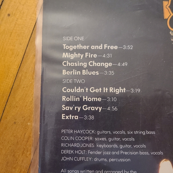 Climax Blues Band Gold Plated vintage record album black yellow LP VGUC - Picture 7 of 13